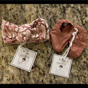 Kate Quinn bow and slipper set